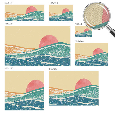 Samolepící fototapeta 3d Mořské vlny