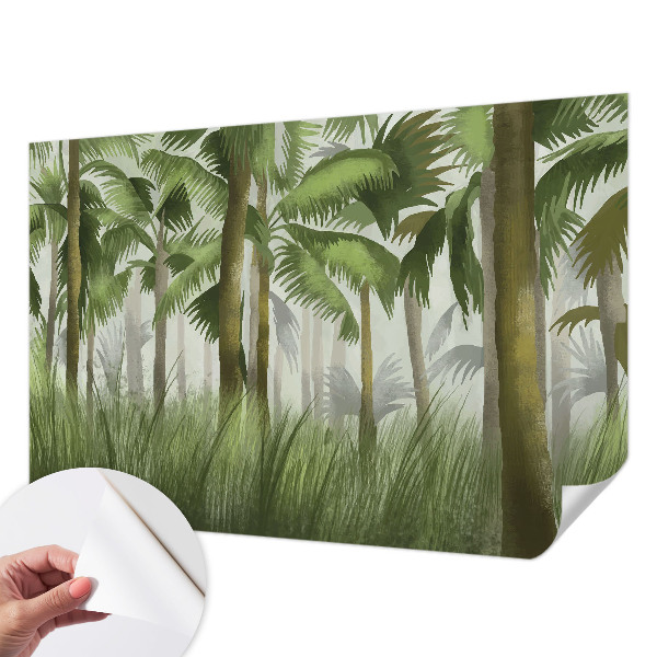 Samolepicí fototapeta do ložnice Tropický les