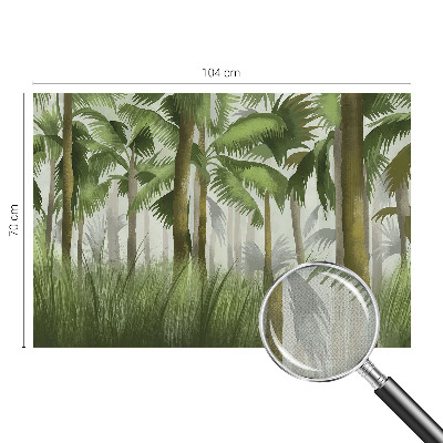 Samolepicí fototapeta do ložnice Tropický les