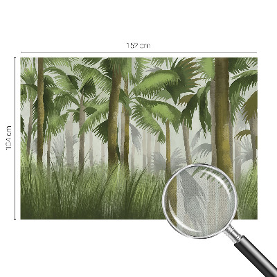 Samolepicí fototapeta do ložnice Tropický les