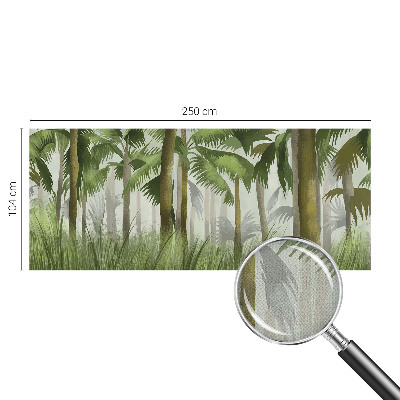 Samolepicí fototapeta do ložnice Tropický les