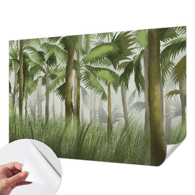 Samolepicí fototapeta do ložnice Tropický les