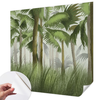 Samolepicí fototapeta do ložnice Tropický les