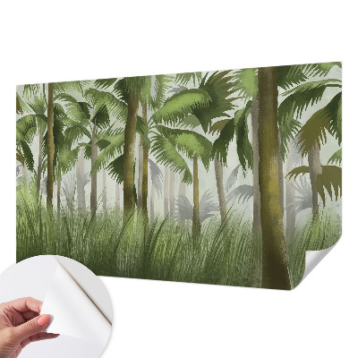 Samolepicí fototapeta do ložnice Tropický les