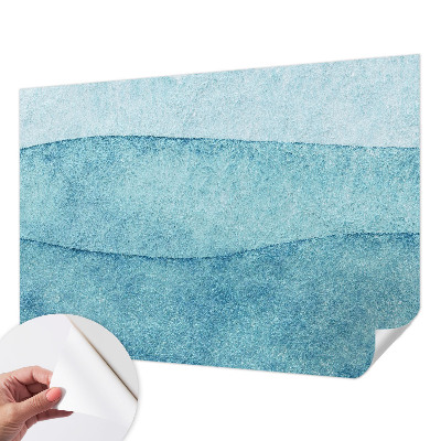 Samolepicí fototapeta do dětského pokoje Modré vlny