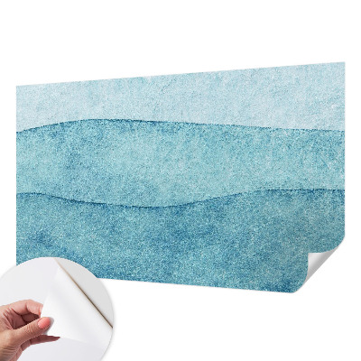 Samolepicí fototapeta do dětského pokoje Modré vlny