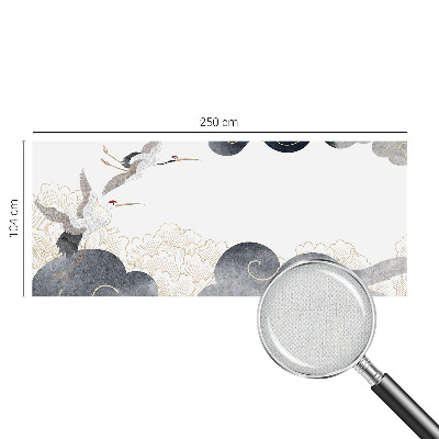 Fototapeta pro kluka Jeřábi za letu