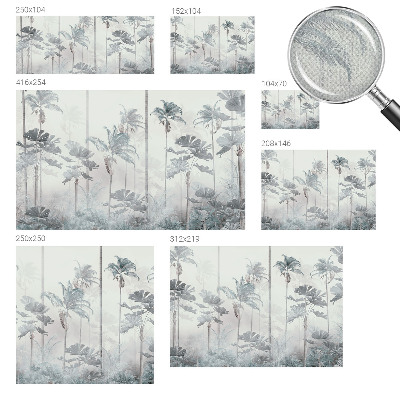 Samolepicí dekorativní fototapeta Tropická krajina