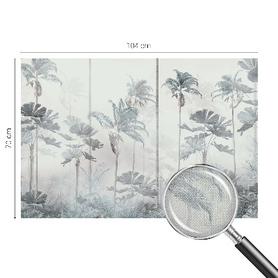 Samolepicí dekorativní fototapeta Tropická krajina