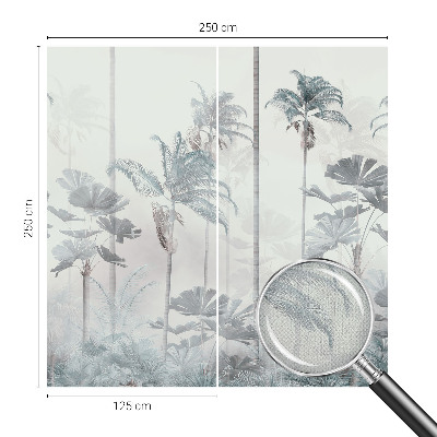 Samolepicí dekorativní fototapeta Tropická krajina