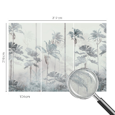 Samolepicí dekorativní fototapeta Tropická krajina