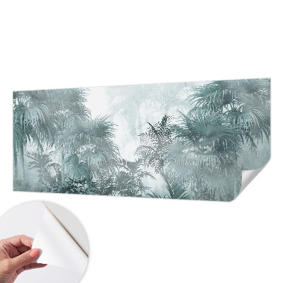 Moderní samolepicí fototapeta Exotická zelená