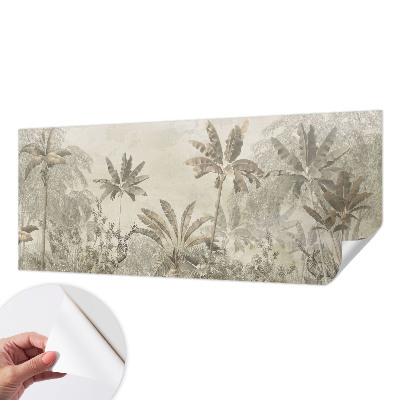 Samolepící fototapeta 3d Tropická džungle