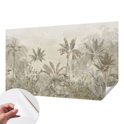 Samolepící fototapeta 3d Tropická džungle