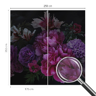 Samolepicí fototapeta na zeď Květinová elegance