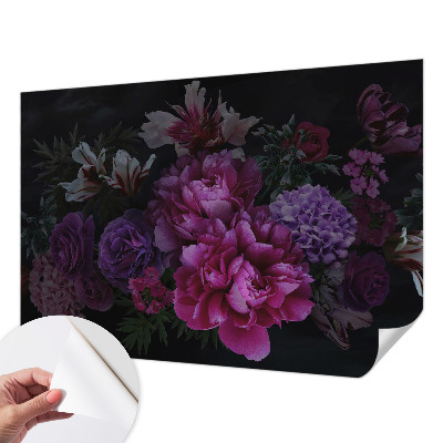 Samolepicí fototapeta na zeď Květinová elegance