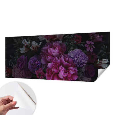 Samolepicí fototapeta na zeď Květinová elegance