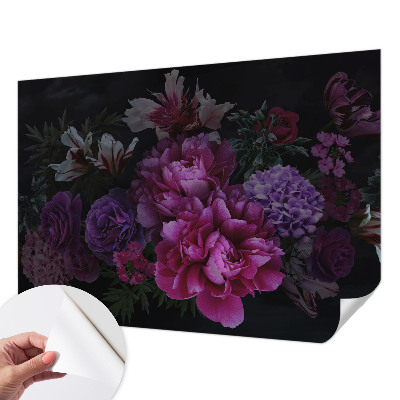 Samolepicí fototapeta na zeď Květinová elegance