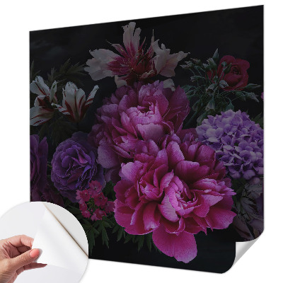 Samolepicí fototapeta na zeď Květinová elegance