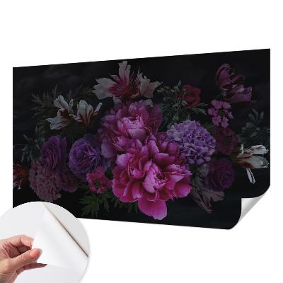 Samolepicí fototapeta na zeď Květinová elegance