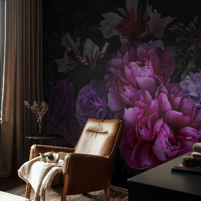 Samolepicí fototapeta na zeď Květinová elegance