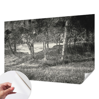 Samolepicí fototapeta do obýváků Klidná krajina