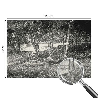 Samolepicí fototapeta do obýváků Klidná krajina