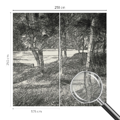 Samolepicí fototapeta do obýváků Klidná krajina