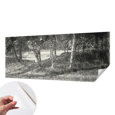 Samolepicí fototapeta do obýváků Klidná krajina