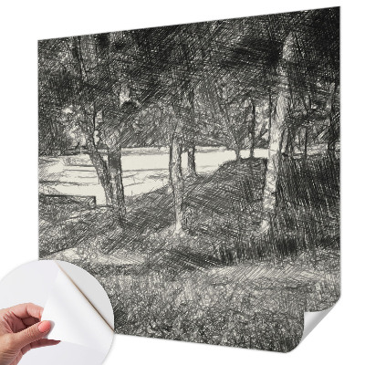 Samolepicí fototapeta do obýváků Klidná krajina