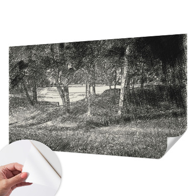 Samolepicí fototapeta do obýváků Klidná krajina