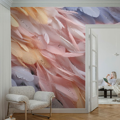 Dětská fototapeta Pastelové peří