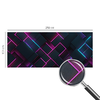 Fototapeta do dětského pokoje Neonová geometrie