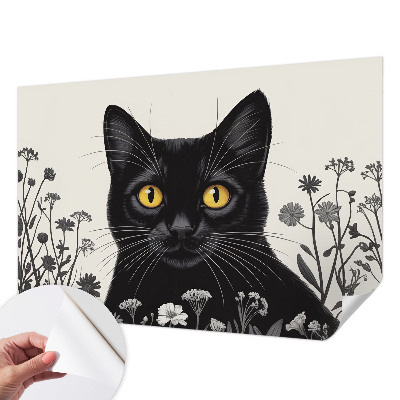 Samolepicí fototapeta na míru Kočičí květiny