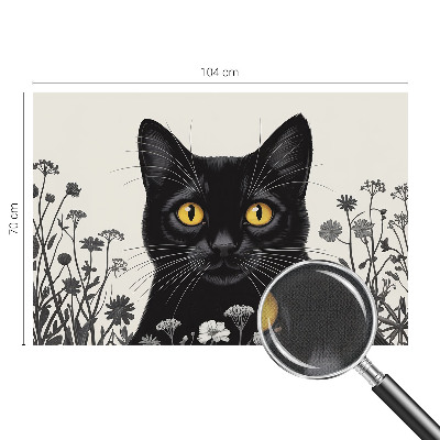 Samolepicí fototapeta na míru Kočičí květiny