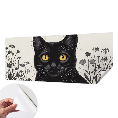 Samolepicí fototapeta na míru Kočičí květiny