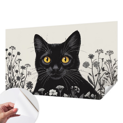 Samolepicí fototapeta na míru Kočičí květiny