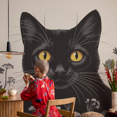 Samolepicí fototapeta na míru Kočičí květiny