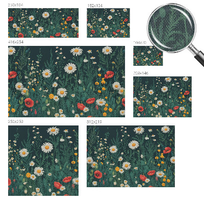 Fototapeta do dětského pokoje Luční květiny