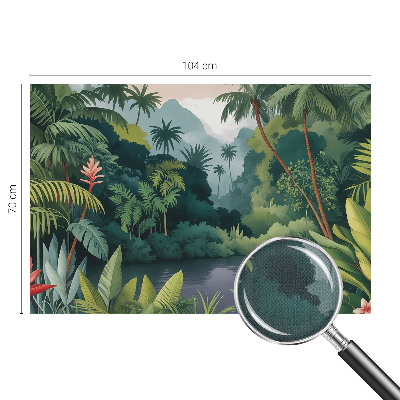 Samolepicí dekorativní fototapeta Exotické scenérie