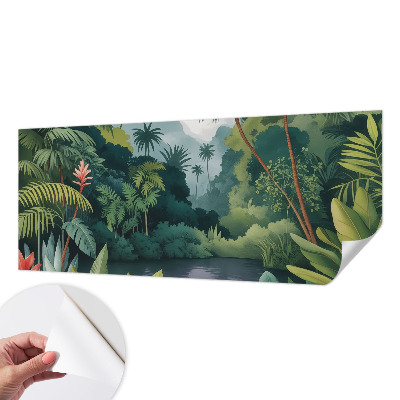 Samolepicí dekorativní fototapeta Exotické scenérie