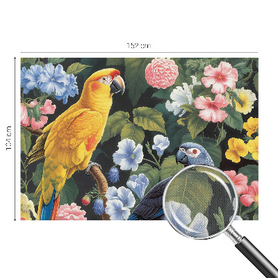 Samolepicí fototapeta na míru Exotických ptáků