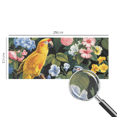 Samolepicí fototapeta na míru Exotických ptáků