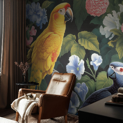 Samolepicí fototapeta na míru Exotických ptáků