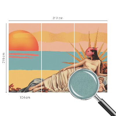 Samolepící tapeta Západ surrealismu