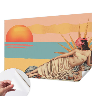 Samolepící tapeta Západ surrealismu