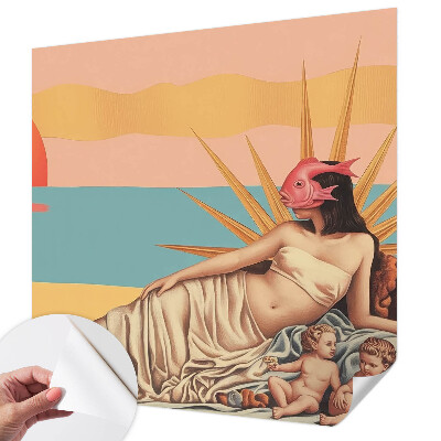 Samolepící tapeta Západ surrealismu