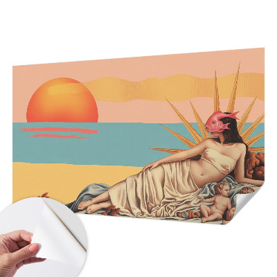 Samolepící tapeta Západ surrealismu
