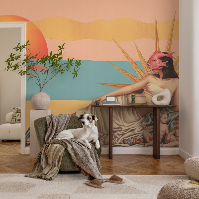 Samolepící tapeta Západ surrealismu