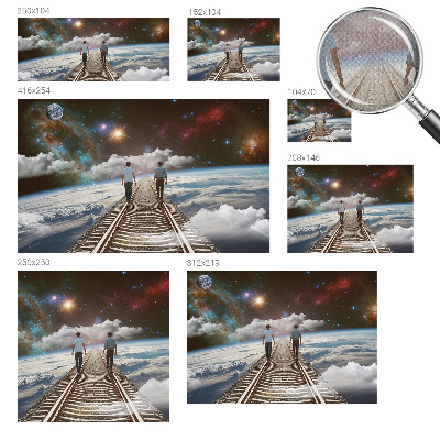 Fototapeta pro holku Vesmírná cesta
